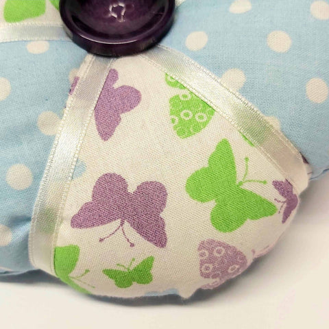 Vintage Style Pin Cushion With Butterflies, By JaDa Crafts Ireland - Parade Handmade Co Mayo