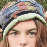 Warm Red Green and Purple Felt Wool Hat, By Parade - Parade Handmade Newport Ireland