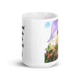 White Coffee Mug, 'It's Good to Take Little Breaks', Art By Parade - Parade Handmade West Ireland