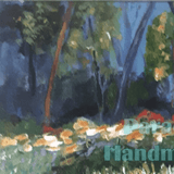 'Woodland Glade', Original Framed Acrylic Painting, By Noreen Sadler - Parade Handmade Ireland
