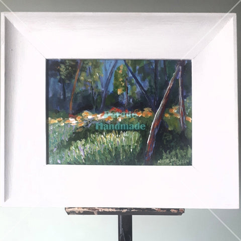 'Woodland Glade', Original Framed Acrylic Painting, By Noreen Sadler - Parade Handmade