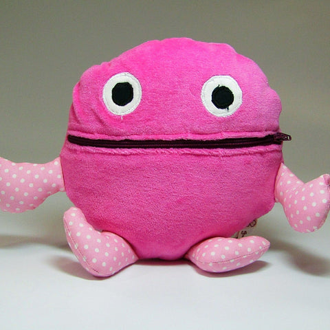 Worry Eater in Pink, ''Eats'' Your Worries Away! By JaDa Crafts Ireland - Parade Handmade
